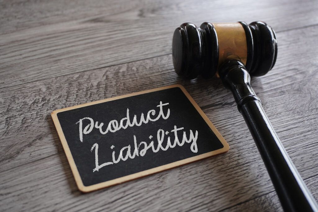 product liability sign