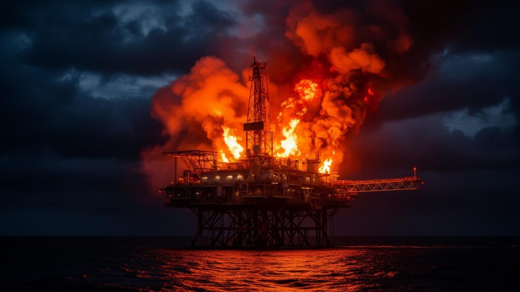 oil fire